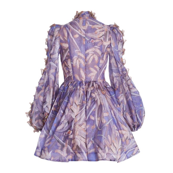 Zimmermann Botanica Butterfly-Detailed Mini Dress - Picture 11 of 11